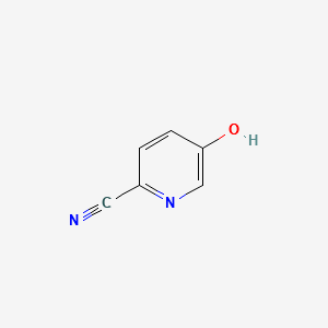 2-Cyano-5-hydroxypyridine structure, CAS 86869-14-9