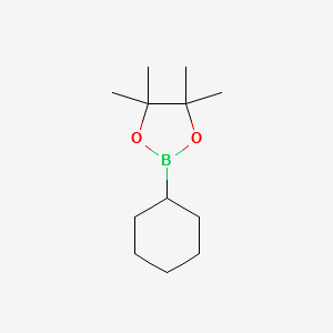 Cyclohexylboronic acid pinacol ester structure, CAS 87100-15-0