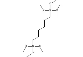 1,6-Bis(trimethoxysilyl)hexane structure, CAS 87135-01-1