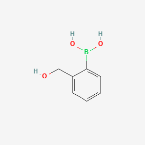 2-Hydroxymethylphenylboronic acid structure, CAS 87199-14-2