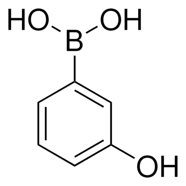 3-Hydroxyphenylboronic acid structure, CAS 87199-18-6