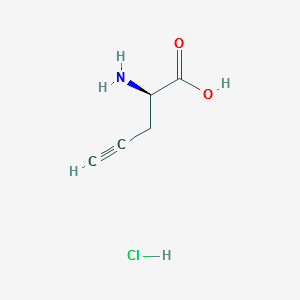 D-Propargylglycine structure, CAS 87205-47-8