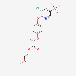Haloxyfop-etotyl structure, CAS 87237-48-7