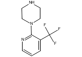 1-[3-(Trifluoromethyl)pyridin-2-yl]piperazine structure, CAS 87394-63-6
