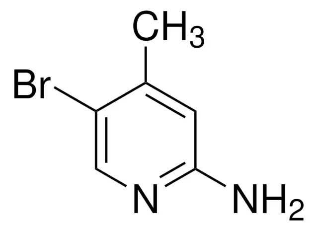 2-Amino-5-bromo-4-methylpyridine structure, CAS 98198-48-2
