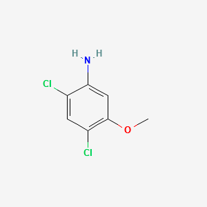 2,4-Dichloro-5-methoxyaniline structure, CAS 98446-49-2