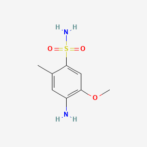 Cresidine sulfonamide structure, CAS 98489-97-5