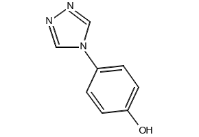 4-(4-Hydroxyphenyl)-1,2,4-triazole structure, CAS 98581-86-3