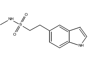 N-Methyl-1H-indole-5-ethanesulfonamide structure, CAS 98623-50-8