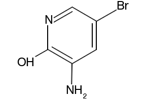 3-Amino-5-bromo-2-hydroxypyridine structure, CAS 98786-86-8