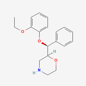 Esreboxetine structure, CAS 98819-76-2