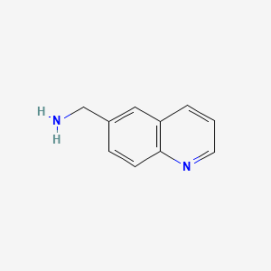 6-Aminomethylquinoline structure, CAS 99071-54-2