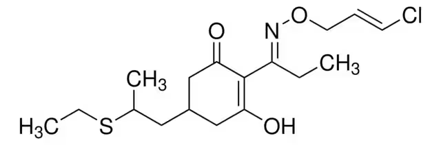 Clethodim structure, CAS 99129-21-2