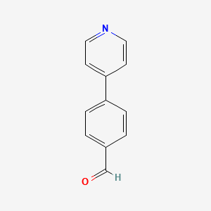 4-(4-Pyridinyl)benzaldehyde structure, CAS 99163-12-9