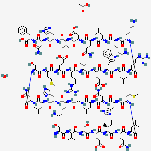 Teriparatide acetate hydrate structure, CAS 99294-94-7