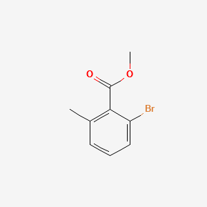 Methyl 2-bromo-6-methylbenzoate structure, CAS 99548-56-8