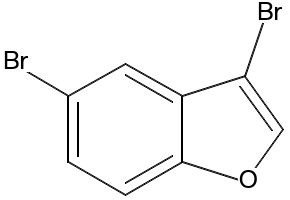 3,5-Dibromobenzo[b]furan structure, CAS 99660-97-6