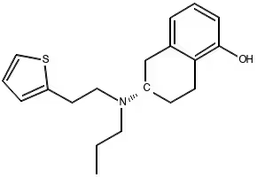 Rotigotine structure, CAS 99755-59-6