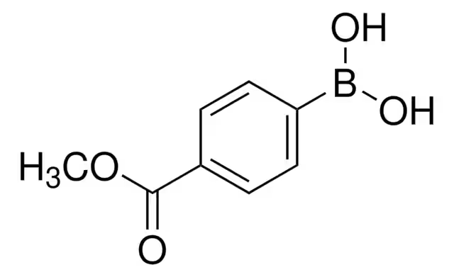 Methyl 4-boronobenzoate structure, CAS 99768-12-4