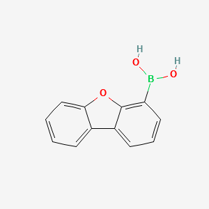 4-Dibenzofuranboronic acid structure, CAS 100124-06-9