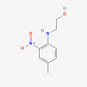 2-(4-Methyl-2-nitrophenylamino)ethanol structure, CAS 100418-33-5