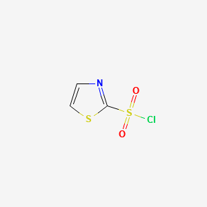 2-Thiazolesulfonyl chloride structure, CAS 100481-09-2