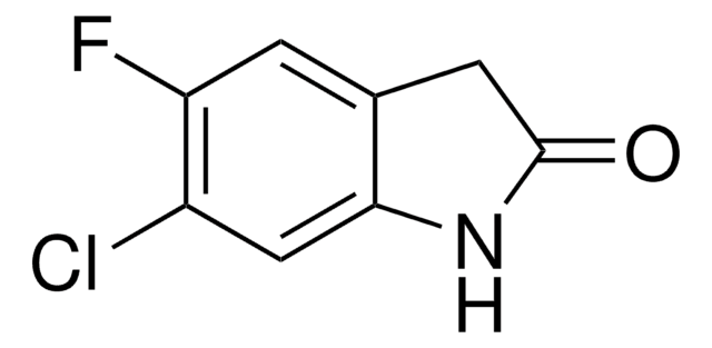 6-Chloro-5-fluoro-2-oxindole structure, CAS 100487-74-9