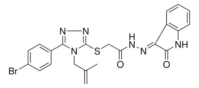 2-(4-Bromo-2-fluoro-5-nitrophenyl)-1,2-dihydro-5-methyl-3H-1,2,4-triazol-3-one structure, CAS 100563-50-6