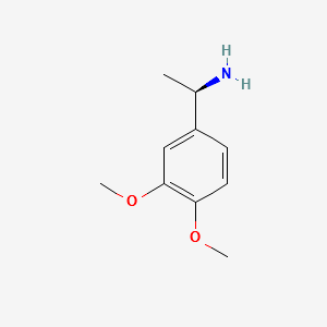 (R)-1-(3,4-Dimethoxyphenyl)ethylamine structure, CAS 100570-24-9