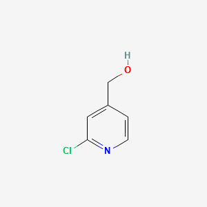 2-Chloro-4-(hydroxymethyl)pyridine structure, CAS 100704-10-7