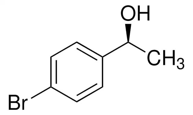 (S)-4-Bromo-alpha-methylbenzyl alcohol structure, CAS 100760-04-1