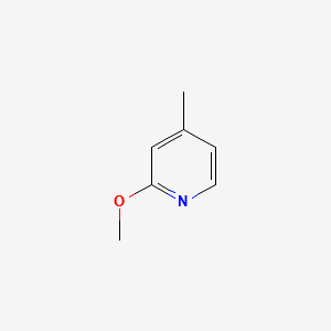 2-Methoxy-4-methylpyridine structure, CAS 100848-70-2