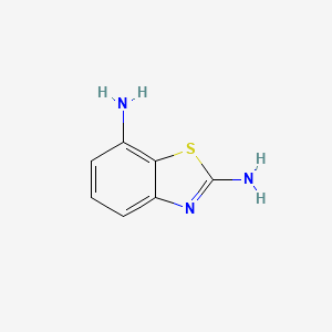 2,7-Diaminobenzothiazole structure, CAS 100958-73-4
