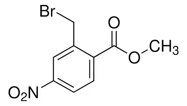 Methyl 2-bromo-4-nitrobenzoate structure, CAS 100959-22-6