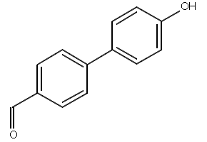 4'-Hydroxy(1,1'-biphenyl)-4-carboxaldehyde structure, CAS 100980-82-3