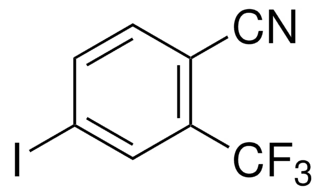 4-Iodo-2-(trifluoromethyl)benzonitrile structure, CAS 101066-87-9