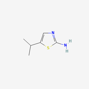 2-Amino-5-isopropylthiazole structure, CAS 101080-15-3