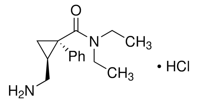 Milnacipran hydrochloride structure, CAS 101152-94-7