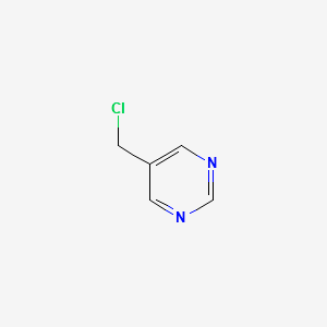 5-Chloromethylpyrimidine structure, CAS 101346-02-5
