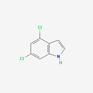 4,6-Dichloroindole structure, CAS 101495-18-5