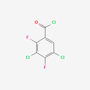3,5-Dichloro-2,4-difluorobenzoyl chloride structure, CAS 101513-72-8