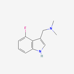 4-Fluorogramine structure, CAS 101909-46-0