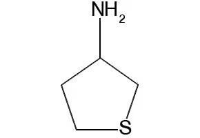 Tetrahydrothien-3-ylamine structure, CAS 101993-01-5