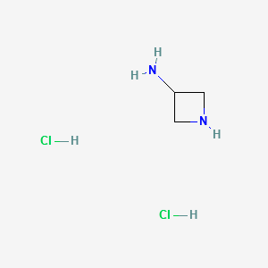 3-Azetidinamine dihydrochloride structure, CAS 102065-89-4