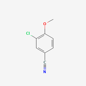 3-Chloro-4-methoxybenzonitrile structure, CAS 102151-33-7
