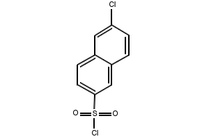 6-Chloro-2-naphthylsulfonyl chloride structure, CAS 102153-63-9