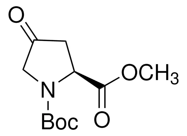 N-Boc-4-Oxo-L-proline methyl ester structure, CAS 102195-80-2