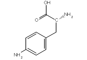 4-Amino-D-phenylalanine structure, CAS 102281-45-8