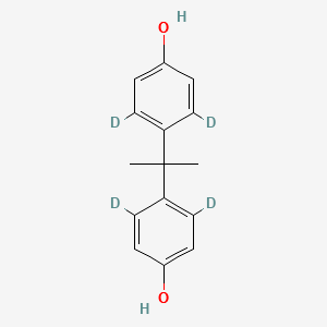 Bisphenol-alpha-2,2',6,6'-D4 structure, CAS 102438-62-0