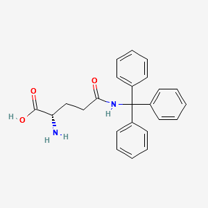 N'-Trityl-L-glutamine structure, CAS 102747-84-2